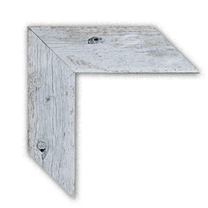 2 ¼” Antique White AW2 Corner Sample