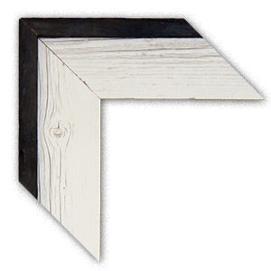 2 ¼” Barnwood Colored BC2 Corner Sample