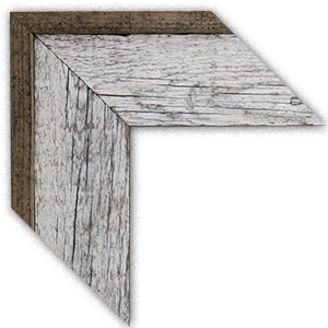 3” Barnwood Colored BC3 Corner Sample