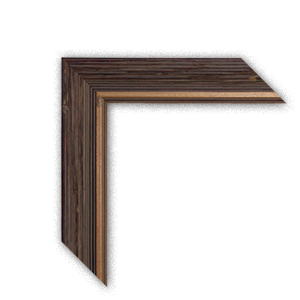 Barnwood with Gold BWG Corner Sample