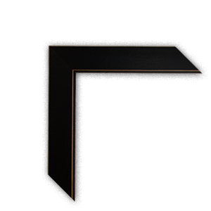 Etched Edge Black EEB Corner Sample