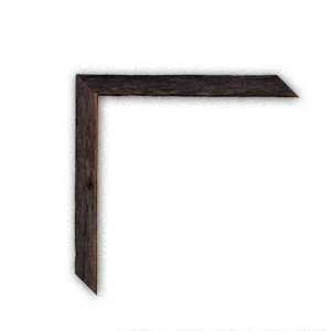 ¾” Deep Cap Frame ¾DEEP Corner Sample